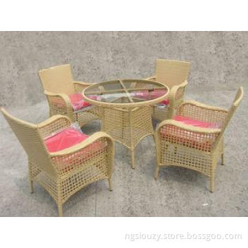 5pcs rattan sofa sets.